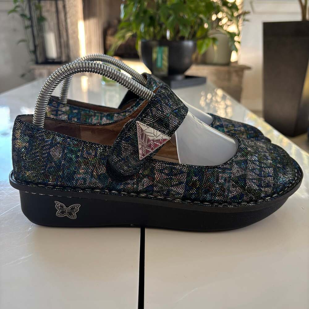 ALEGRIA PAL-321 RAVE on the NILE Mary Jane Shoes Women's 39 US 9